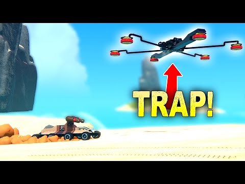I Built a Automated TRAP-LAYING Drone! [Trailmakers]