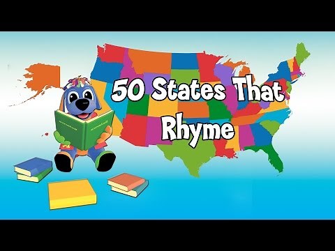 Nursery Rhymes and Kids Songs - 50 States That Rhyme Song - Raggs TV