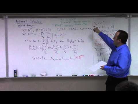 Advanced Calculus: Lecture 1 part 1: normed linear spaces