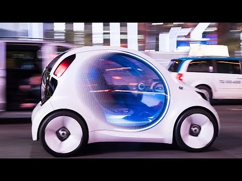 Mercedes-Benz Smart Vision EQ concept first ride