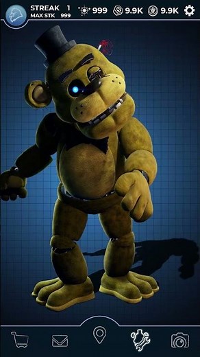 Movie Design Golden Freddy FNaF Workshop Animation