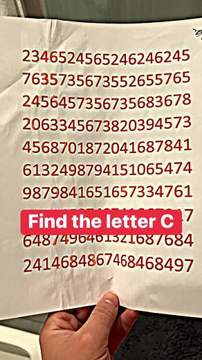 Find the letter C game | Lists and Laughs