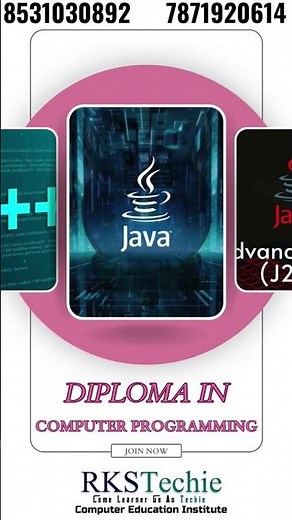 Diploma in computer Programming Course: computer training institute