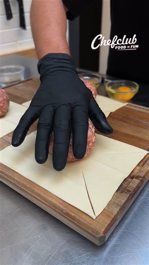 Wurstfrühstücksnest! Frühstück in einem Biss 🧡🍳 | Chefclub DE