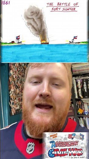 12 Apr 1861 - Battle of Fort Sumter - American Civil War begins