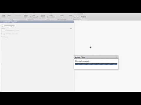 0.3.4 Uploading to Matlab Online