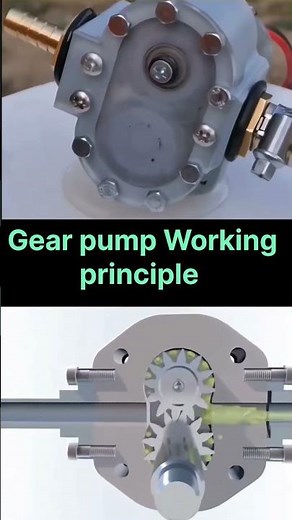 Why Engineers LOVE Gear Pumps! (3D Animation) GearPump #MechanicalEngineering #Engineering #3d