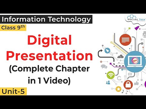 Class 9 | Information Technology | Digital Presentation [Complete 5 Unit] | CBSE