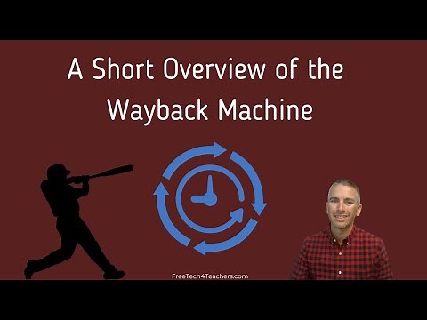 A Short Overview of the Internet Archive Wayback Machine