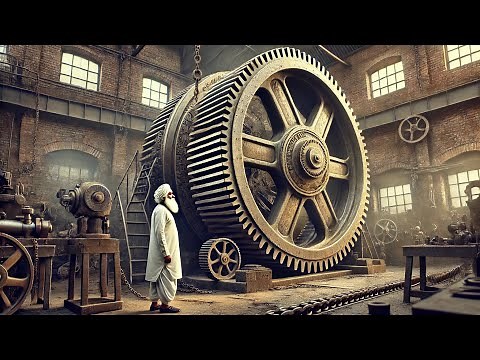 Extreme Technology Process of Making Huge Industrial Gear | Amazing Hobbing and Machining Process