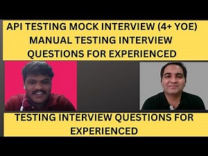 API Testing Interview Questions and Answers| 3+ YOE