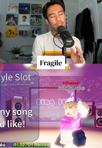 Promising myself to do more Laufey songs lool #fyp #robloxfyp #cover #laufey #fragile