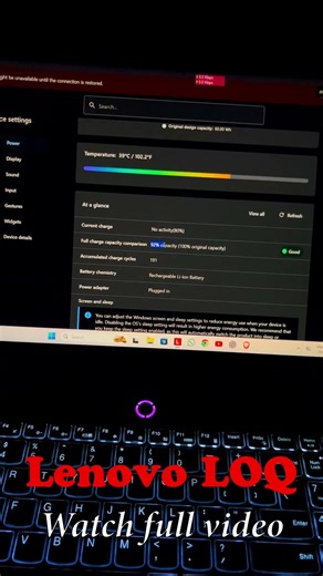 Stop This Lenovo LOQ Battery Setting