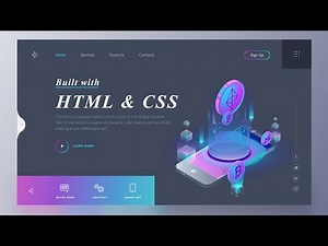 How To Make A Website Using HTML And CSS | Website Design In HTML And CSS
