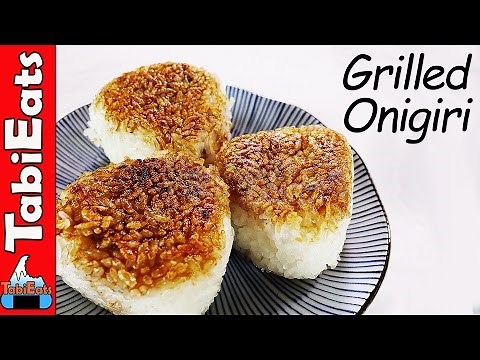 How to make YAKI ONIGIRI (Grilled Rice Balls) Easy Japanese Recipe