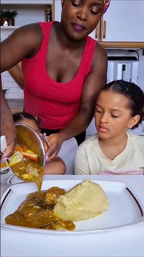 Banku and Okra Soup: Home Feels on a Plate #ghanaianfood #familydinner