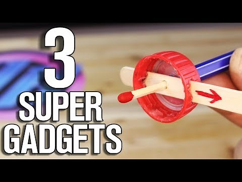 3 Homemade Gadgets - DIY Crafts