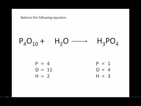 Balancing Chemical Equations: UPDATED - Chemistry Tutorial