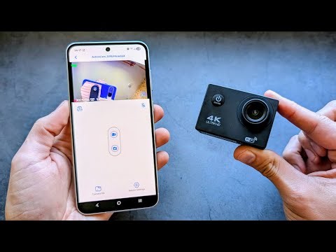 Connect & Pair With Phone App - 4K Sports Action Camera Ultra HD DVR