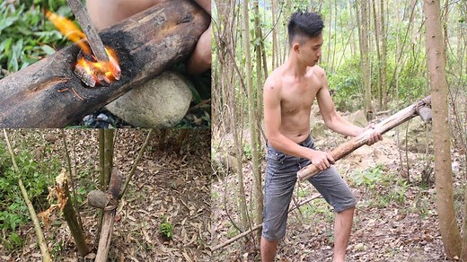 Primitive Technology: Make Stone Axe
