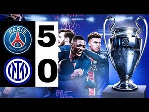 Kvaratskhelia Goal PSG vs Inter 5-0 | HIGHLIGHTS | UEFA Champions League Final 2025