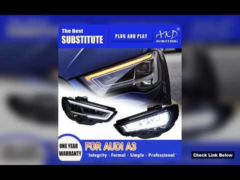 Best Akd Head Lamp Audi Best Deals Audi A3 Led Headlight 2013 2016 Headlights S3 Drl Turn Signal