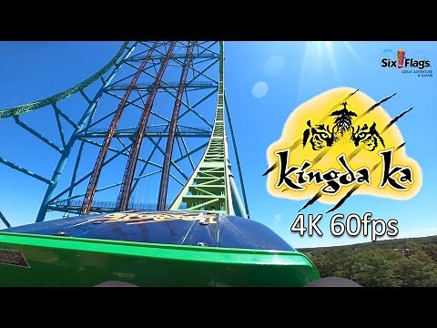 Official Kingda Ka POV 2021 - 4k 60fps - Six Flags Great Adventure