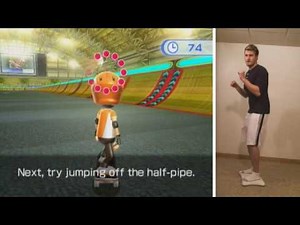 Gameplay - Wii Fit Plus (Skateboarding)