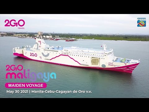 Maligaya Moments with M.V. 2GO Maligaya - - Maiden Voyage SDE Video