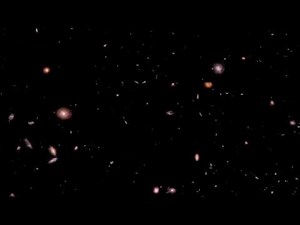 Fly through James Webb Space Telescope's view of 5000 galaxies in 4K 3D visualization