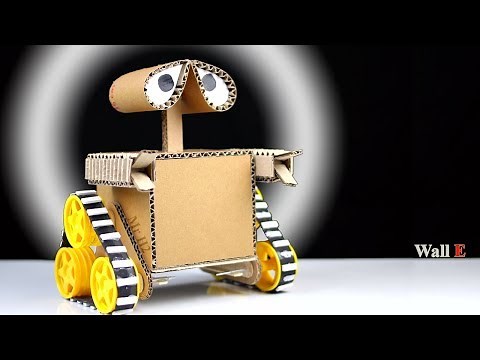 How to Make a robot at home from Cardboard - DIY Wall E Robot - Mr H2