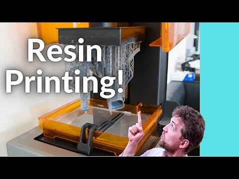 How does Resin 3d printing work? The Basics Explained.