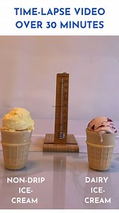 Food scientists invent an ice cream formula that doesn't drip