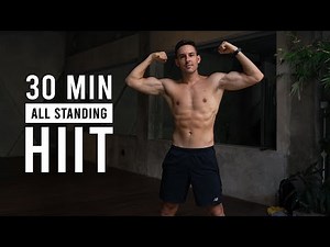 30 Min All Standing Cardio HIIT Workout | Burn 500 Calories (Sweaty Home Workout)
