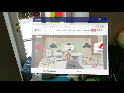 HoloLens 2 WebXR Chromium Edge Insider Preview! 😍