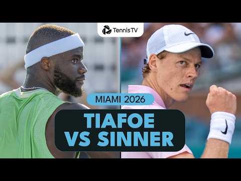 RUTHLESS Jannik Sinner vs Frances Tiafoe 😤| Miami 2026 Quarter-Final Highlights