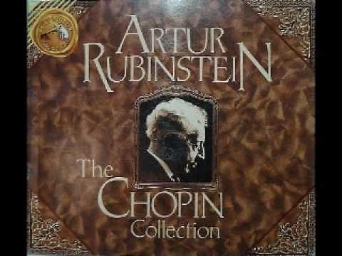 Arthur Rubinstein - Chopin Mazurka, Op. 7 No. 1