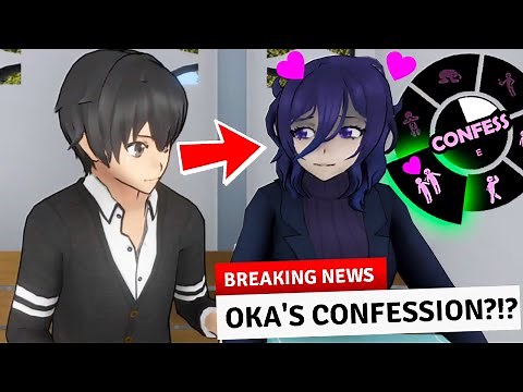 how Yandere Simulator ENDS when OKA CONFESSES to SENPAI!