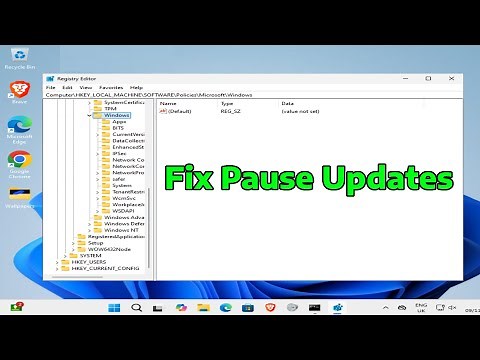 How To Fix Pause Updates Option Is Grayed Out in Windows