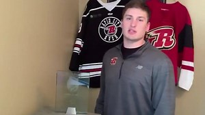 Rush defenseman Josh Elmes won the Blaine Jarvis Heart and Soul Award during his rookie year with the team. Don't forget, we're announcing this season's winner tomorrow! | Rapid City Rush