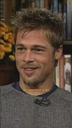 Brad Pitt talks about Fight Club