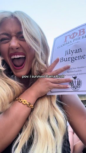 the most fun thing ive ever experienced 💝💖💗 #bamarush #gphi | Bama Rush