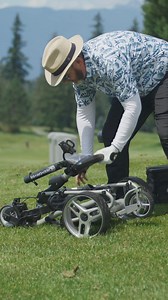 Hey Golfers, time to get off the golf cart and walk the 10k trek, but there’s no need to push for 4 hrs anymore with our Remote Control Caddy. Now you can elevate your golf game with our Remote Control Caddy - no more leg and shoulder strain, just smooth sailing on the course. | CADDYDRIVER