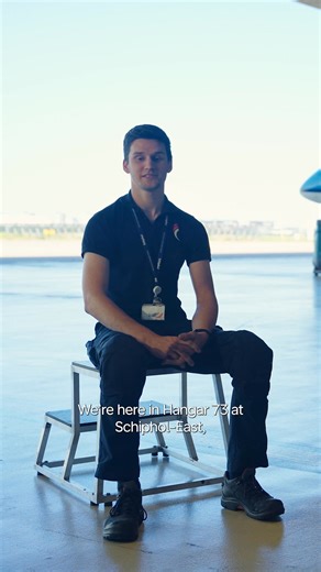 Where does maintenance happen for our 195-E2? Aircraft Mechanical Engineer Kris let's you know! 🔧✈️Want to see more? Visit our YouTube page: https://www.youtube.com/klm #KLM #KLC #MeetTheFleet #Embraer195 | KLM Royal Dutch Airlines