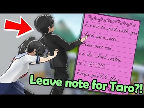 MEETING SENPAI on the ROOF?! He's NOTICED US 😍 (Yandere Simulator Update: Science with Papa)