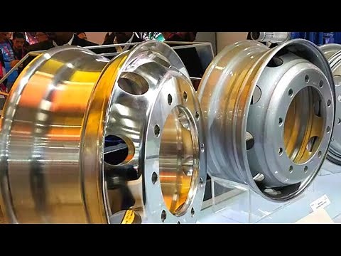 Amazing Wheel Manufacturing Process In Plant | Crazy Production Process