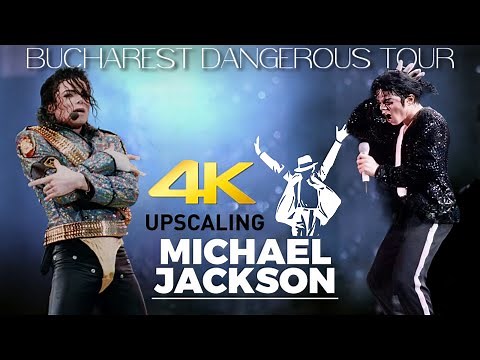Michael Jackson - Live At Dangerous Tour Bucharest 92' | 4K Full Concert