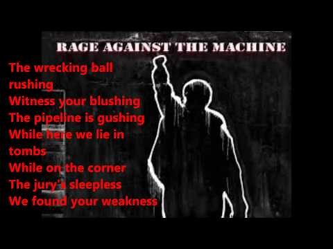 Rage Against the Machine - Testify (lyrics)