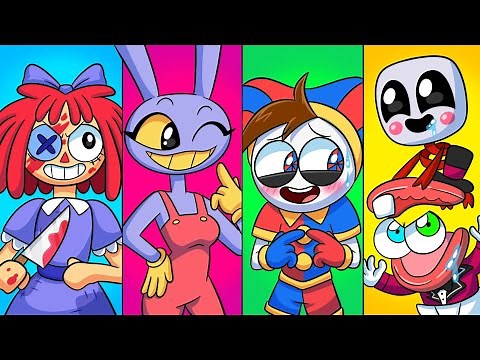 20 THE AMAZING DIGITAL CIRCUS UNOFICIAL ANIMATION COMPILATION