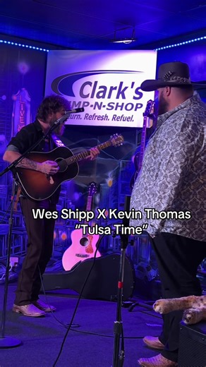Live Performance of Tulsa Time by Wes Shipp